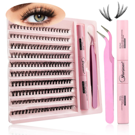 DIY Lash Extension Kit with 200 Clusters