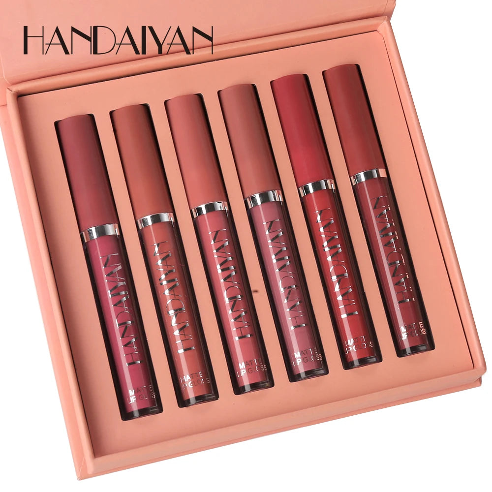 HANDAIYAN 6-Piece Liquid Lipstick Set