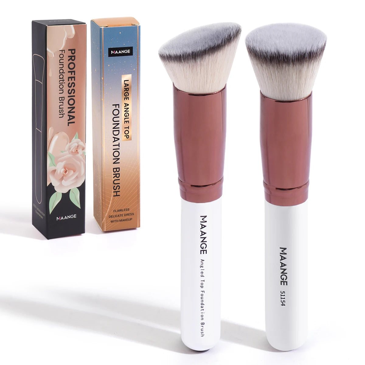 MAANGE 2PCS Foundation Makeup Brush Set