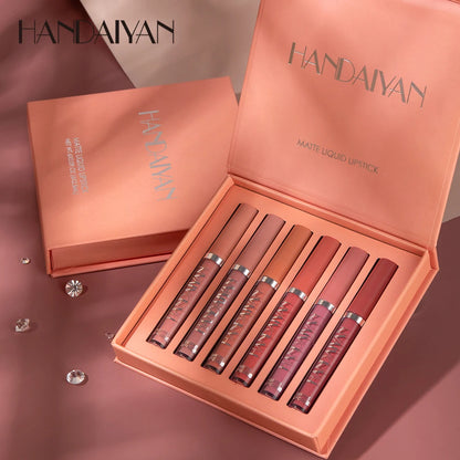 HANDAIYAN 6-Piece Liquid Lipstick Set