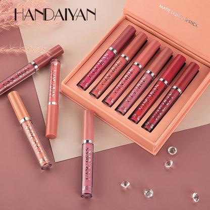 HANDAIYAN 6-Piece Liquid Lipstick Set